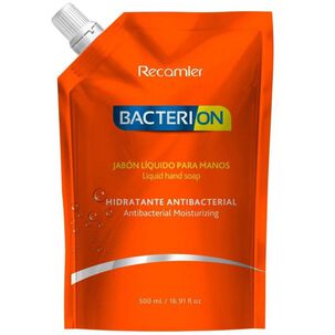 Bacterion Jabón Hidratante Antibacterial 500ml Original